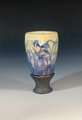 Blue and White Peony Chalice 
