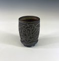 Dark Brown Peony Bubble Cup