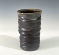 Dark Brown Waved Tumbler
