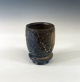 Dark Brown Peony Bubble Cup