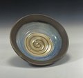 Dark Brown Waved Rim Bowl