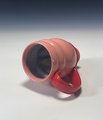 Pink and red mug
