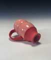 Pink and red mug