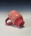 Pink and red mug