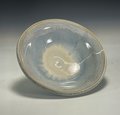 SnowScape wave rimmed bowl