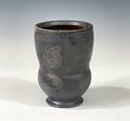 Dark Brown Wood Fired Cups