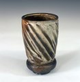 Wood Fired Slip Bubble Cup