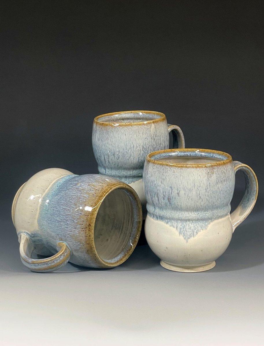 14 Oz.Belted SnowScape Mug