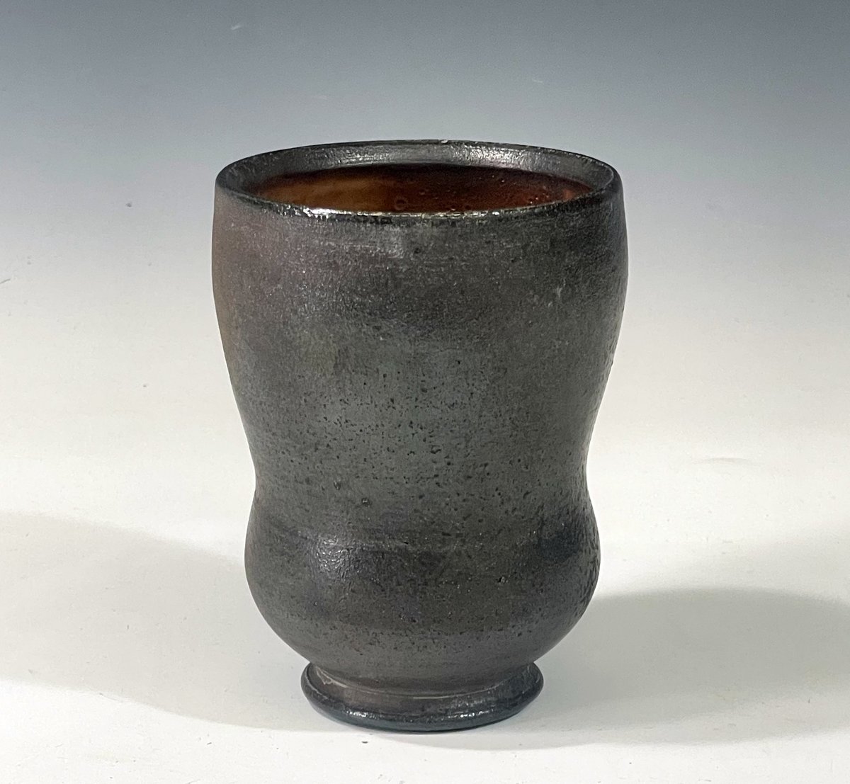 Dark Brown Wood Fired Cups