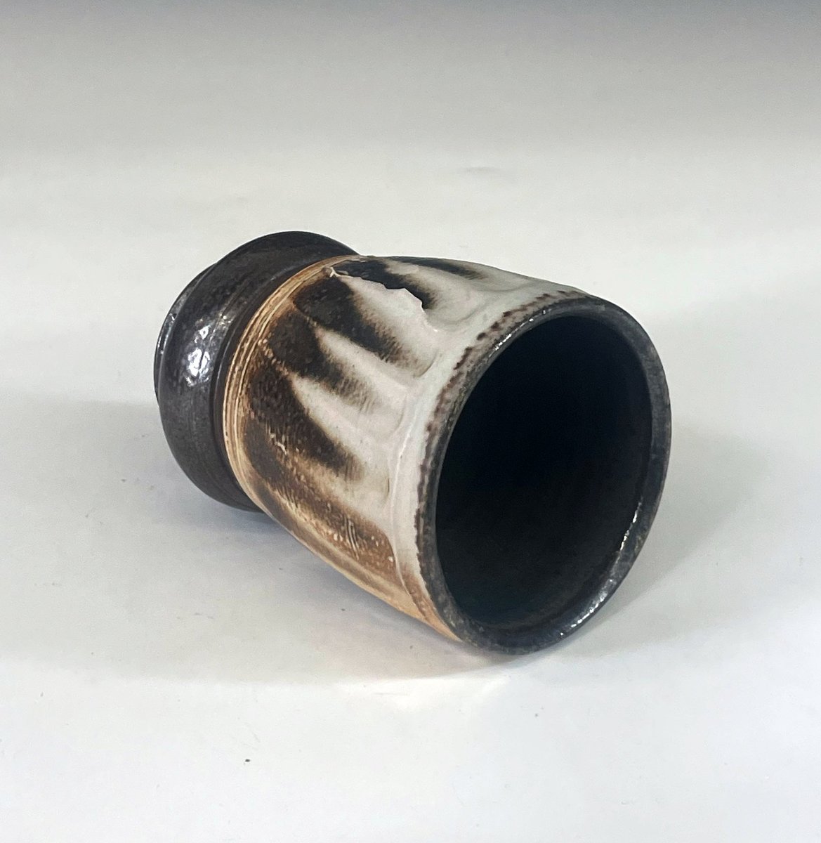 Wood Fired Slip Bubble Cup