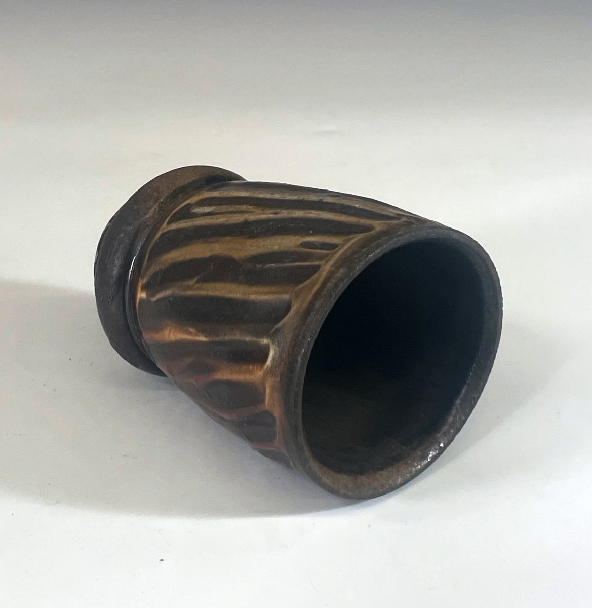 Wood Fired Slip Bubble Cup