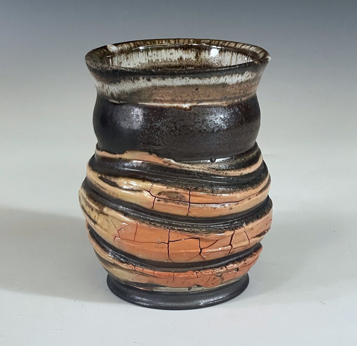 Dark Brown Slip Cup