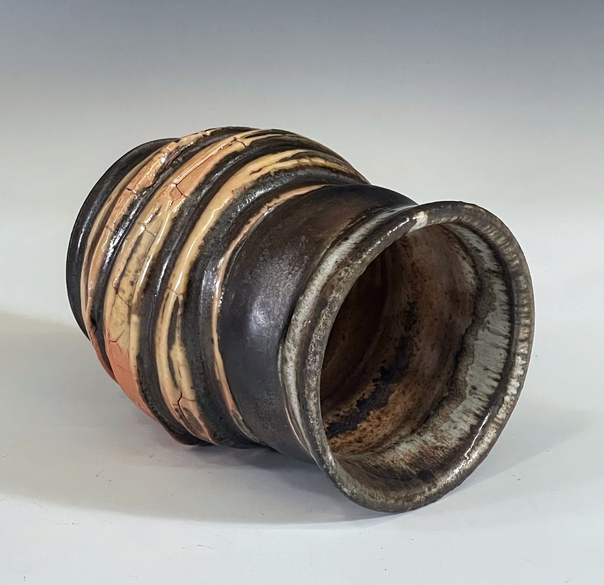 Dark Brown Slip Cup